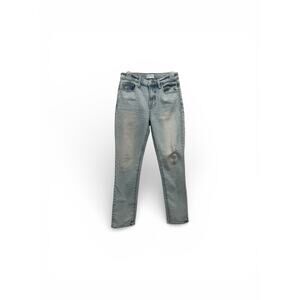 PISTOLA Light Wash Straight Leg High Waisted Jeans Denim Size 25 (2)